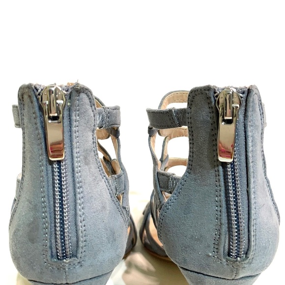 Kelly & Katie Talinia Caged Gray Sandals 6.5 - Picture 8 of 13